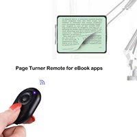 Mando a distancia Mini inalámbrico con Bluetooth, botón de obturador, temporizador, cámara, Tiktok, Ebook, Control remoto de página