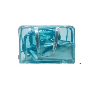 Прозрачные виниловые чехлы из ПВХ, прозрачные дорожные упаковочные кубики для багажа