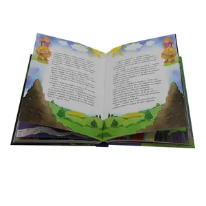精美的全彩硬封面教育历史故事书为儿童印刷