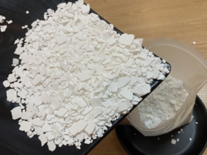 Ngành công nghiệp cấp CAS 10043 <span class=keywords><strong>94</strong></span>% trắng có độ tinh khiết 97% bột trắng dạng hạt <span class=keywords><strong>cacl2</strong></span> khan Canxi clorua prills - Product Image 3