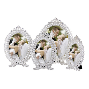 Ngọc Trai Khảm Hình Bầu Dục Khung Ảnh Bằng Kim Loại Khung Ảnh - Product Image 2