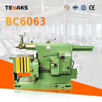 TENAKS BC6063 Dégauchisseuse horizontale de haute précision pour métaux, composants PLC, 380V/220V 3kW, pour dégauchissage et rainurage