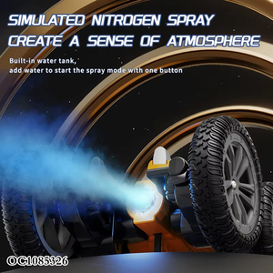 Auto de Acrobacias con Control Remoto 2.4G, Luces y Subtítulos, con Rotación de 360 Grados y Rociador de Agua - Product Image 3