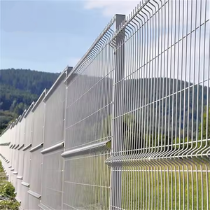 Panel de valla de hierro soldado con autógena de acero galvanizado de lujo Hércules Commercial 3D modelado patio trasero enrejado de jardín con diseño curvo - Product Image 6