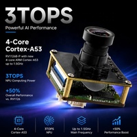 Solution de caméra IPC 4K Rockchip RV1126B-P avec carte de contrôle principale RV1126, caméra de reconnaissance faciale 38 points et stockage 64 Go