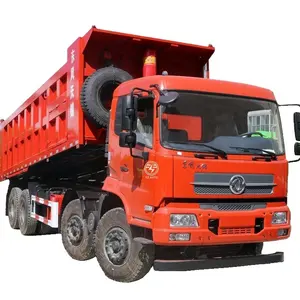 Mới/Sử dụng 8x4 30t nhiệm vụ nặng nề Cummins động cơ diesel tipper xe tải rhd/LHD tùy chọn tự động nóng bán cho vận chuyển hàng hóa