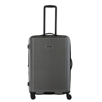 Table à gobelets pliable de grande capacité PP 20 pouces, valise à emporter, chariot, sacs de voyage, bagages avec poche en filet