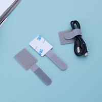 Attaches-câbles auto-agrippants double face personnalisés en usine pour la gestion des câbles à la maison, au bureau et pour la gestion des données