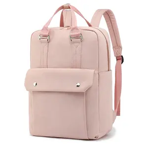 Sac à dos d'école à la mode pour filles, sac à dos multifonctionnel de style collégien pour femmes, sac à dos de stylistes décontractés en polyester pour ordinateur portable