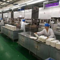 Machine à fabriquer des assiettes en papier de 3 tonnes par jour avec moteur et boîte de vitesses à roulements - 380V, garantie 1 an