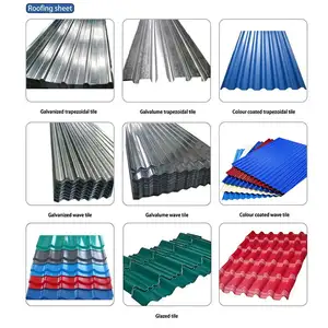 Cheap Color Coated Roofing Sheet Corrugated Galvanized Steel Color Roof With Price