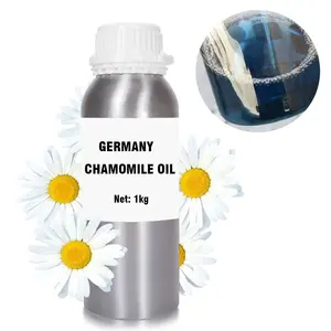 Factory Supply Pure German Chamomile Essential Oil (Matricaria recutita) for Medical & Aromatherapy Uses at 100% Purity