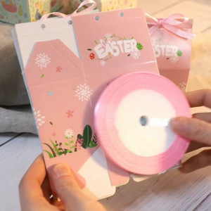 Cajas de papel de cartón para dulces, galletas, Chocolate, feliz Pascua, suministros de recuerdo de fiesta, caja de embalaje de regalo para niños, <span class=keywords><strong>precio</strong></span> de fábrica - Product Image 6