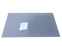 Plaque de Sublimation brillante en aluminium A4 blanc Logo personnalisé cadeaux promotionnels revêtus noir blanc or bleu argent