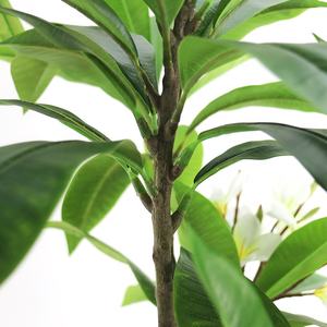 Arbre <span class=keywords><strong>artificiel</strong></span> de <span class=keywords><strong>frangipanier</strong></span> de 1,5 m de haut, arbre <span class=keywords><strong>artificiel</strong></span> de plumeria pour la décoration de la maison - Product Image 3