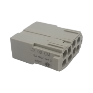 100% nuevo ILME CX + 08 + CF conector Industrial impermeable IP67 terminación de tornillo de 8 polos para maquinaria y automatización - Product Image 4