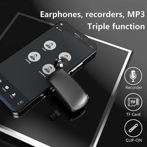 Auriculares Inalámbricos K68 con Clip de Solapa, Compatibles con Tarjeta TF, Reproductor MP3, Grabación de Reuniones de Oficina, Auriculares Bluetooth de un Solo Oído - Product Image 6