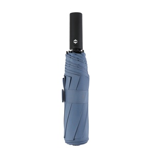 Customizable Three-fold <b>Automatic</b> Memory Patch Free-fold Easy-to-collect <b>Umbrella</b> Men's Solid Color Business Manufacturers Spot - Product Image 1