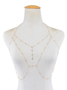 Chaîne <span class=keywords><strong>de</strong></span> corps sexy et scintillante, bijoux en cuivre, chaîne <span class=keywords><strong>de</strong></span> poitrine à bretelles croisées, bijoux <span class=keywords><strong>de</strong></span> mode, chaîne <span class=keywords><strong>de</strong></span> corps - Product Image 2