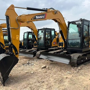 รถขุดตีนตะขาบ Sany SY75C 7.5 ตัน ของแท้จากจีน พร้อมเครื่องยนต์ Isuzu ปั๊ม HYDAC และระบบควบคุม PLC - Product Image 2