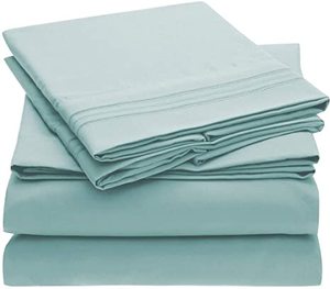 Ga Trải Giường 2022 Cotton, Bộ Ga Trải Giường 4 Túi Sâu, Ga Trải Giường Ai Cập Bán Sỉ Bằng Cotton - Product Image 1