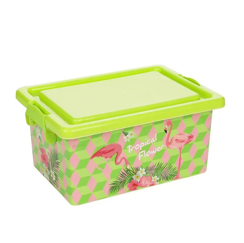 Hot products IML injection plastic container lovely 1.9L mini storage box customized design