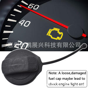 Poignée du bouchon de réservoir de carburant Volkswagen 1H0201553B ABS Noir pour Passat B5 Bora Golf 4 MK4 Polo - Product Image 3