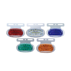 Nouvelles feux de position latéraux LED multicolores à défilement 12V-24V pour camions, étanches IP68, avec fonction d'avertissement de freinage pour remorques, fourgonnettes et poids lourds - Product Image 5