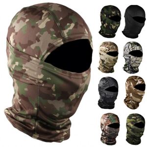 Embroidery Custom Outdoor Cycling Polar Fleece Polyester Full Face Ski Black Balaclava - Product Image 3