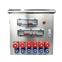 Caja de Conexiones Industrial de Acero Inoxidable, Impermeable para Exteriores, Gabinete de Mantenimiento de Fuente de Alimentación, Caja de Interruptores de Tres Niveles para Uso en Campo