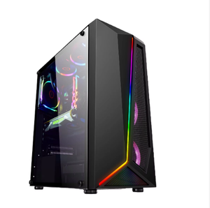 Tốt Nhất Chơi Game Trường Hợp Máy Tính Với Tempered Glass Trong Suốt Side & ATX Làm Mát <span class=keywords><strong>CPU</strong></span> Tủ Mát Cho Chơi Game Sử Dụng Sản Phẩm Chứng Khoán - Product Image 3