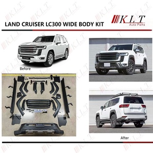 KLT Nouvelle conception de la conversion de la pédale latérale de la calandre de protection avant vers le <span class=keywords><strong>kit</strong></span> de carrosserie large LC300 - Product Image 3