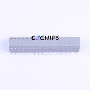 KF250T-5.0-2*18P Spring Terminal Block Through hole Component (THT),P=5mm Connector 2x18P 5mm Gray 36P - Product Image 1
