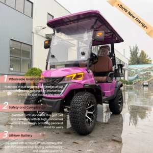 नई हाई स्पीड 72 वी लिथियम बैटरी दर्शनीय बस इलेक्ट्रिक 4-सीटर उठा लिया बुगी गोल्फ कार्ट उपयोगिता डीलक्स क्लब गोल्फ कार्ट उपयोगिता डीलक्स क्लब गोल्फ कार्ट - Product Image 5