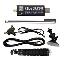 Récepteur radio HF portable RTL-SDR Blog V4 R820T2 amélioré R860T TCXO en métal, alimenté par USB, avec logiciel original