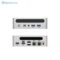 GenMachine Intel Core Ultra 9 285H Gaming Mini-computer 16-core LPDDR5 Mini PC Dual 2.5G LAN Wifi 6 BT 5.2 4-schermsoutvoer USB4