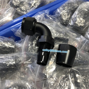 อลูมิเนียมสากล 20AN AN20 <span class=keywords><strong>AN</strong></span>-20 ข้อศอกตรง 45Deg 90 องศาน้ํามันการใช้หมุนปลายท่ออะแดปเตอร์ฟิตติ้งแบบใช้ซ้ําได้ - Product Image 6
