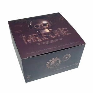 Los Más Populares, 100% Originales, 9 Piezas/Caja, Mr. <span class=keywords><strong>Bones</strong></span>, <span class=keywords><strong>Serie</strong></span> Viajero en el Tiempo, Mini V2, Caja Sorpresa, Colección <span class=keywords><strong>de</strong></span> Figuras <span class=keywords><strong>de</strong></span> PVC, Adornos para Habitaciones - Product Image 1