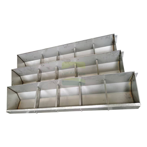 Uzun süre kullanım için Piglet besi için paslanmaz çelik Trough otomatik besleyici - Product Image 4