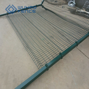 Mạ kẽm rõ ràng xem Chống Trộm Chống cắt hàng rào 358 chống leo lên an ninh cao hàn dây lưới hàng rào tấm sân bay Nhà Tù hàng rào - Product Image 6