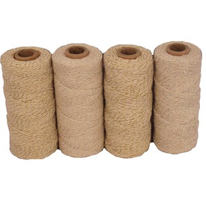 Corde à cordon torsadé 100% coton de 2mm d'épaisseur 100 m/rouleau pour emballage cadeau de chaîne de bricolage décor de noël et étiquette volante Fil macramé - Product Image 5