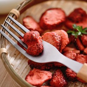 Frutti Liofilizzati Più Venduti Fragole con Fragole Congelate Kosher - Product Image 2