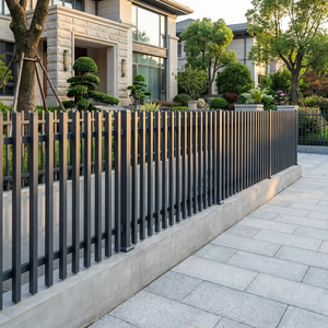 Valla Metálica de <span class=keywords><strong>Segunda</strong></span> <span class=keywords><strong>Mano</strong></span> para Jardín, Modelo Palisade, para Uso en Granjas, Balcones y Casas en Sudáfrica, Servicio de Modelado 3D, 2m - Product Image 1