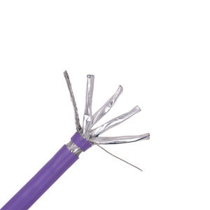 Câble Ethernet Cat7 Cat6a Cat8 Prix Usine Extérieur en Gros UTP SFTP Blindé 23 24AWG Cuivre <span class=keywords><strong>RJ45</strong></span> pour Réseau LAN - Product Image 2