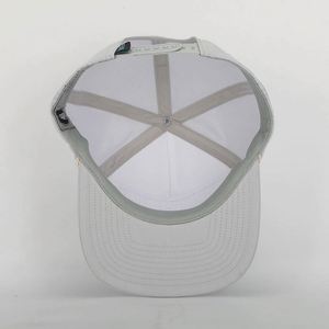 BSCI Custom Unisex 5-Panel Classic Polyester Cotton Unstructured Flat Brim Rope Hat Snapback Caps with Woven <b>Patch</b> Logo - Product Image 6