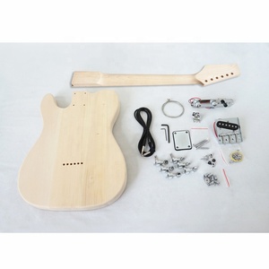 <span class=keywords><strong>KIT</strong></span> DE FABRICACIÓN de <span class=keywords><strong>guitarra</strong></span> eléctrica IY leclectric uitar, paquete completo de <span class=keywords><strong>guitarra</strong></span> eléctrica sin terminar - Product Image 5