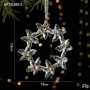 Luxus Weihnachts baum Pailletten Glitter Baum Dekoration Weihnachts baum hängen Ornamente Dekorationen
