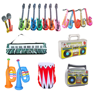 Globo Inflable de PVC de Alta Calidad, Colorido, con Forma de Instrumento Musical, Juguete para Niños, Accesorios para Decoración de Fiestas - Product Image 1