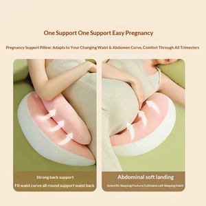 Oreiller de grossesse ergonomique <span class=keywords><strong>en</strong></span> forme de papillon avec mini-oreiller, oreiller de <span class=keywords><strong>maternité</strong></span> souple pour dormir sur le côté, soutien lombaire pour femmes enceintes - Product Image 4
