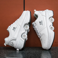 Nouvelles Chaussures de Skate à Roulettes avec 4 Roues pour la Vente en Gros